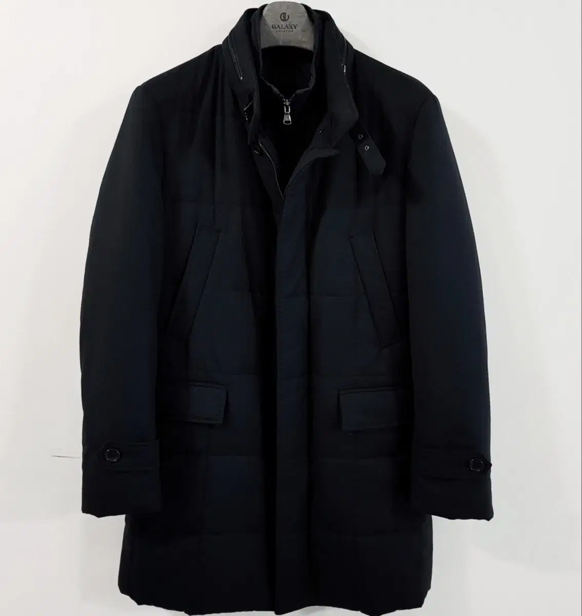 <남성>Galaxy Wool Padded Jacket 97 (95-97) / Quilted Quilted Padded Casual Half Coat