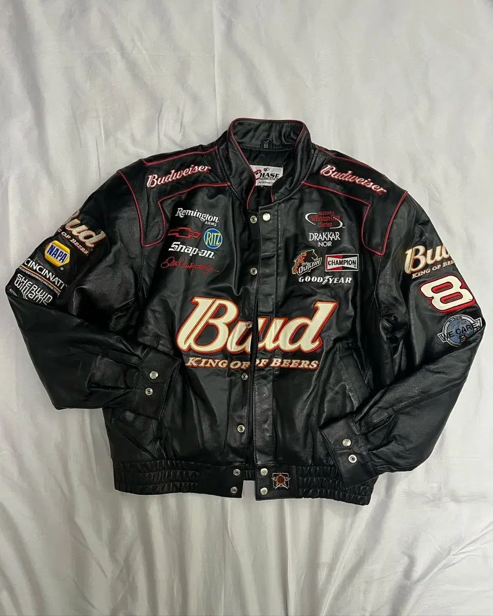 Jeff Hamilton's Budweiser Leather Racing Jacket