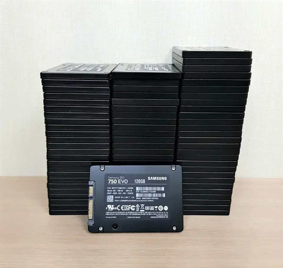 삼성 SSD 120GB 랜덤발송 검수 완료