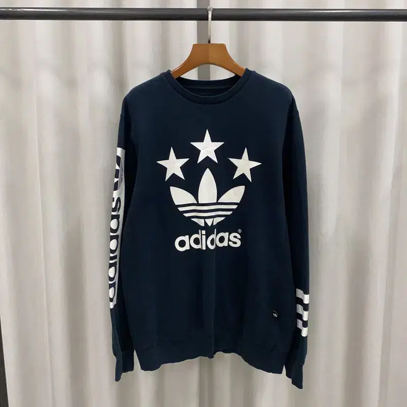 Adidas Flame Logo Short Sleeve Sweatshirt 100 S04610