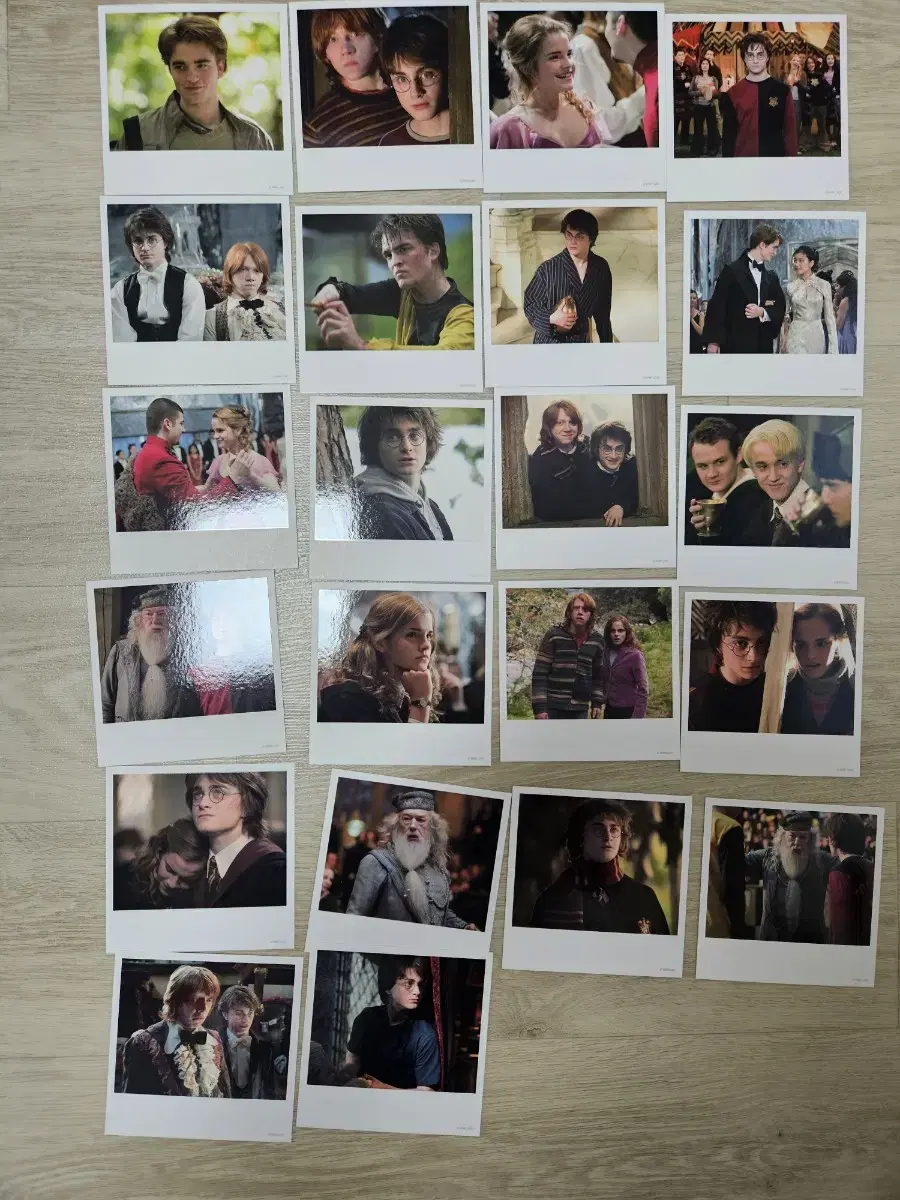 Harry Potter polaroid sells (this is the set price)