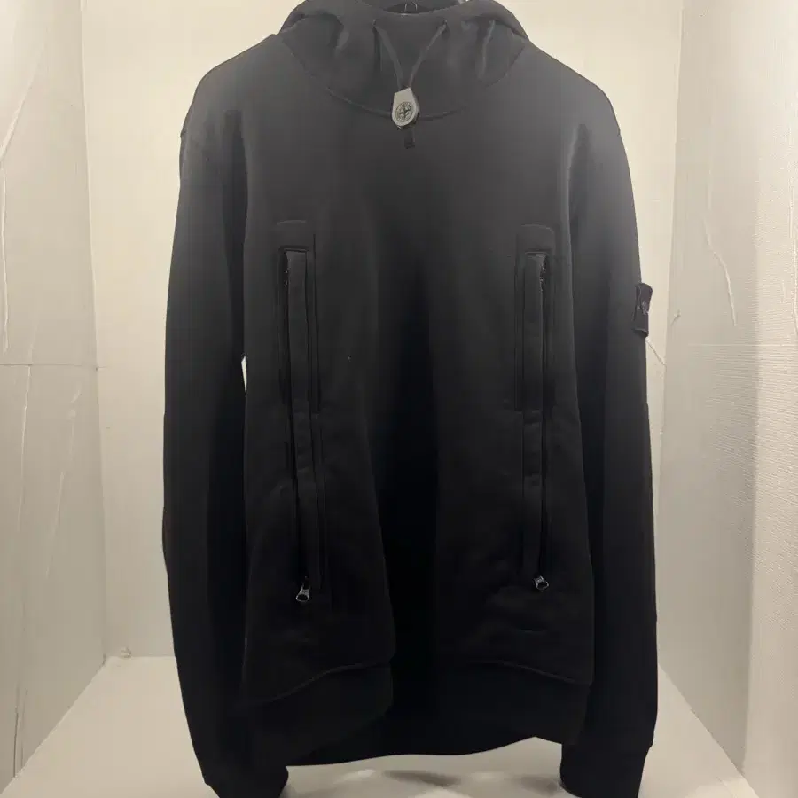 . Stone Island . 지퍼포켓 스트링 후드 (L)