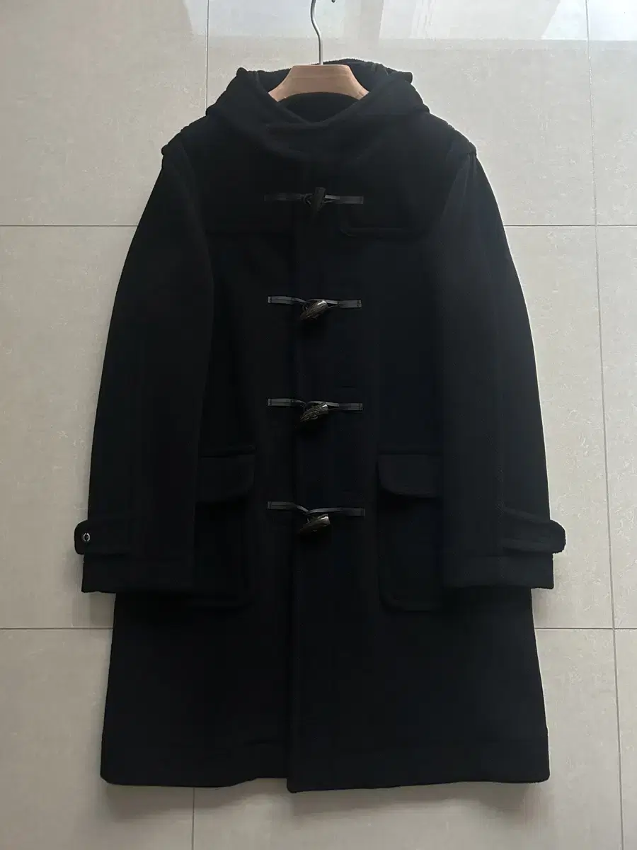 Inverted Duffel Coat Navy 40size