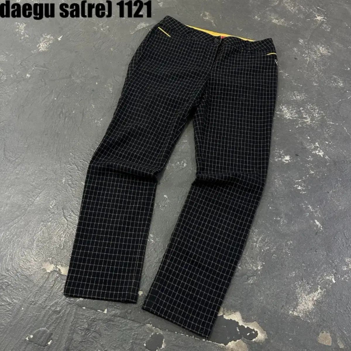 fantom check pants slacks 31