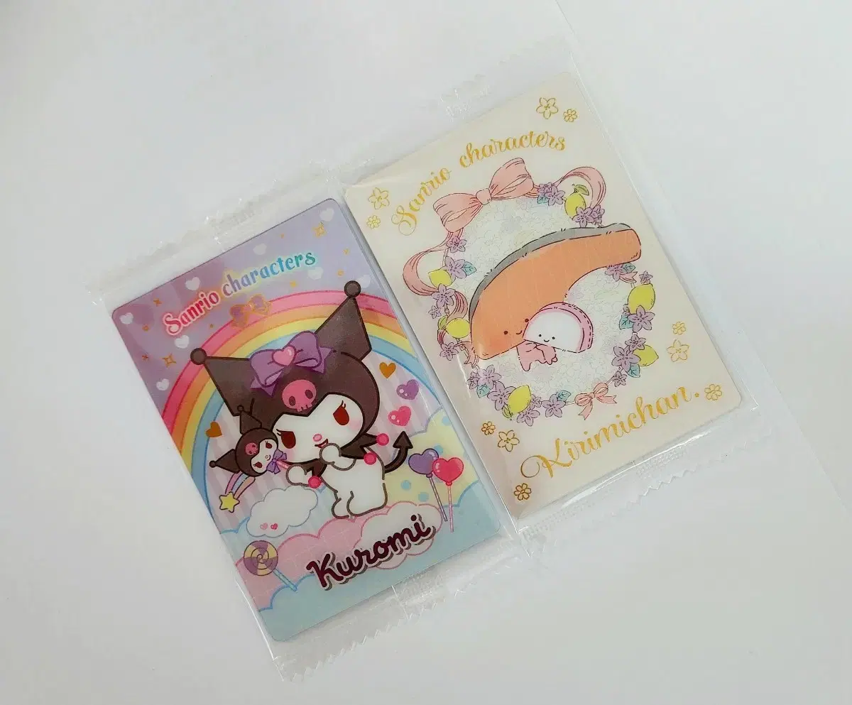 [bulk] Sanrio Wejas kard 6 Kuromi 7 Kirimi KIRIMI-chan unsealed