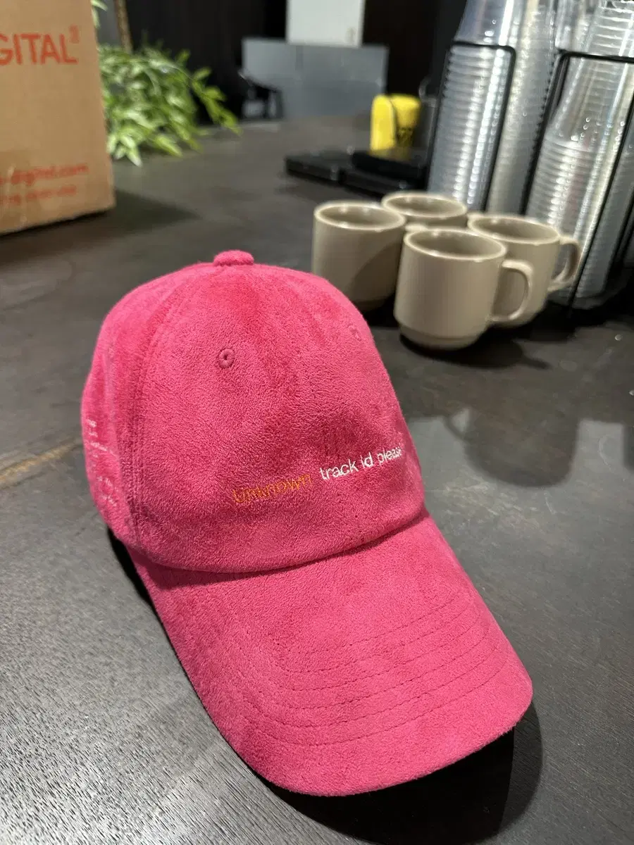 Stereo Vinyls Suede Pink Ballcap