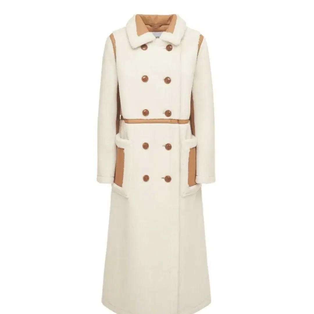 Stand Studio Coat Woman White