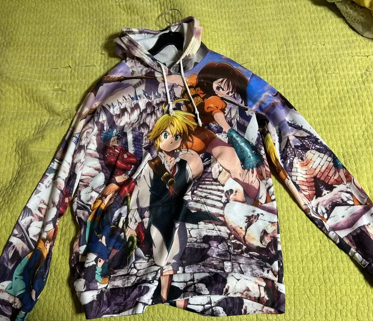 The Seven Deadly Sins Meliodas 3D Hoodie Men's Hoodie (+Toe)