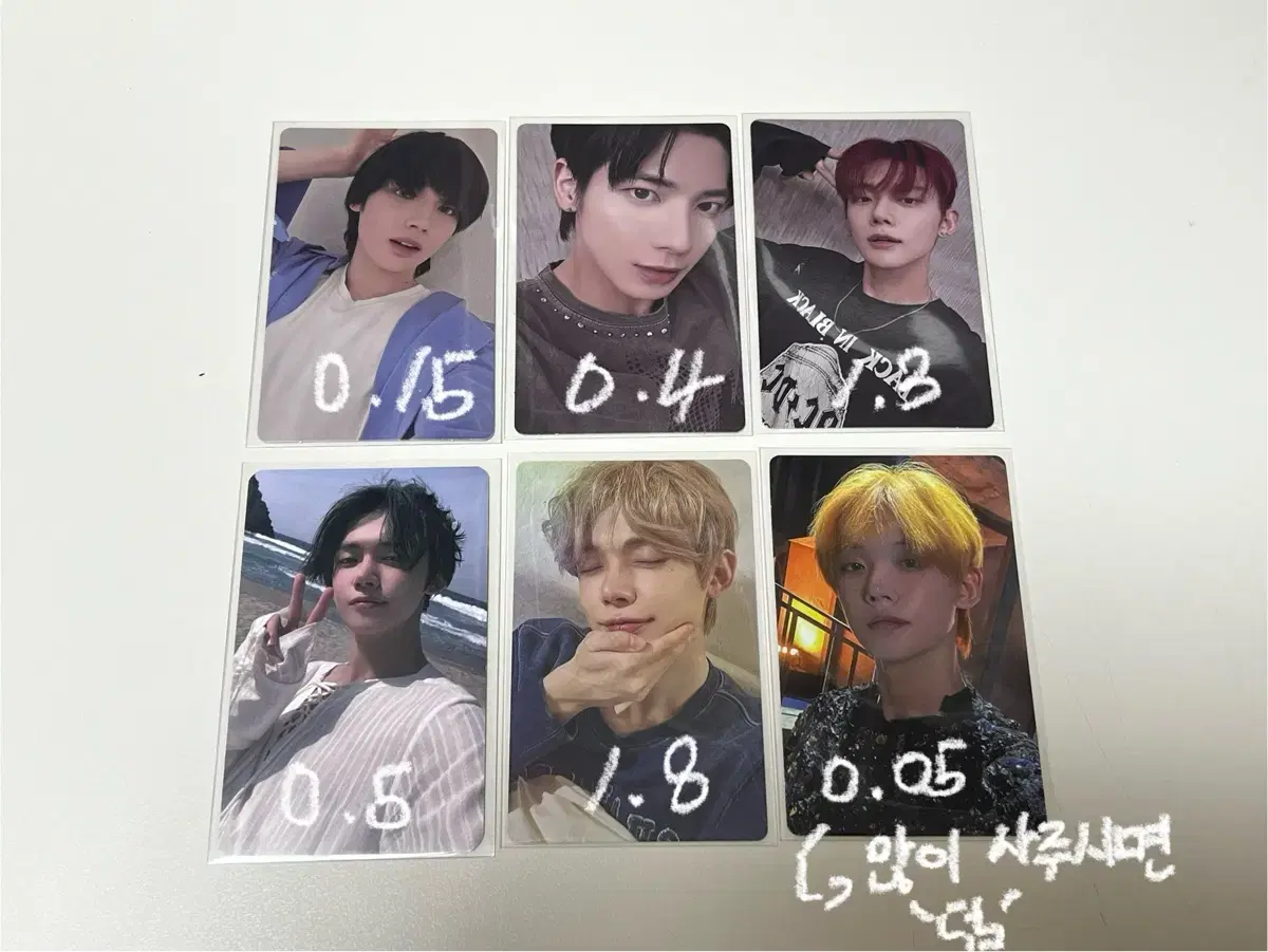 txt photocard wts tomorrow x together SoobinYeonjun BeomgyuTaehyun HoonHooning Sanctuary Shrera