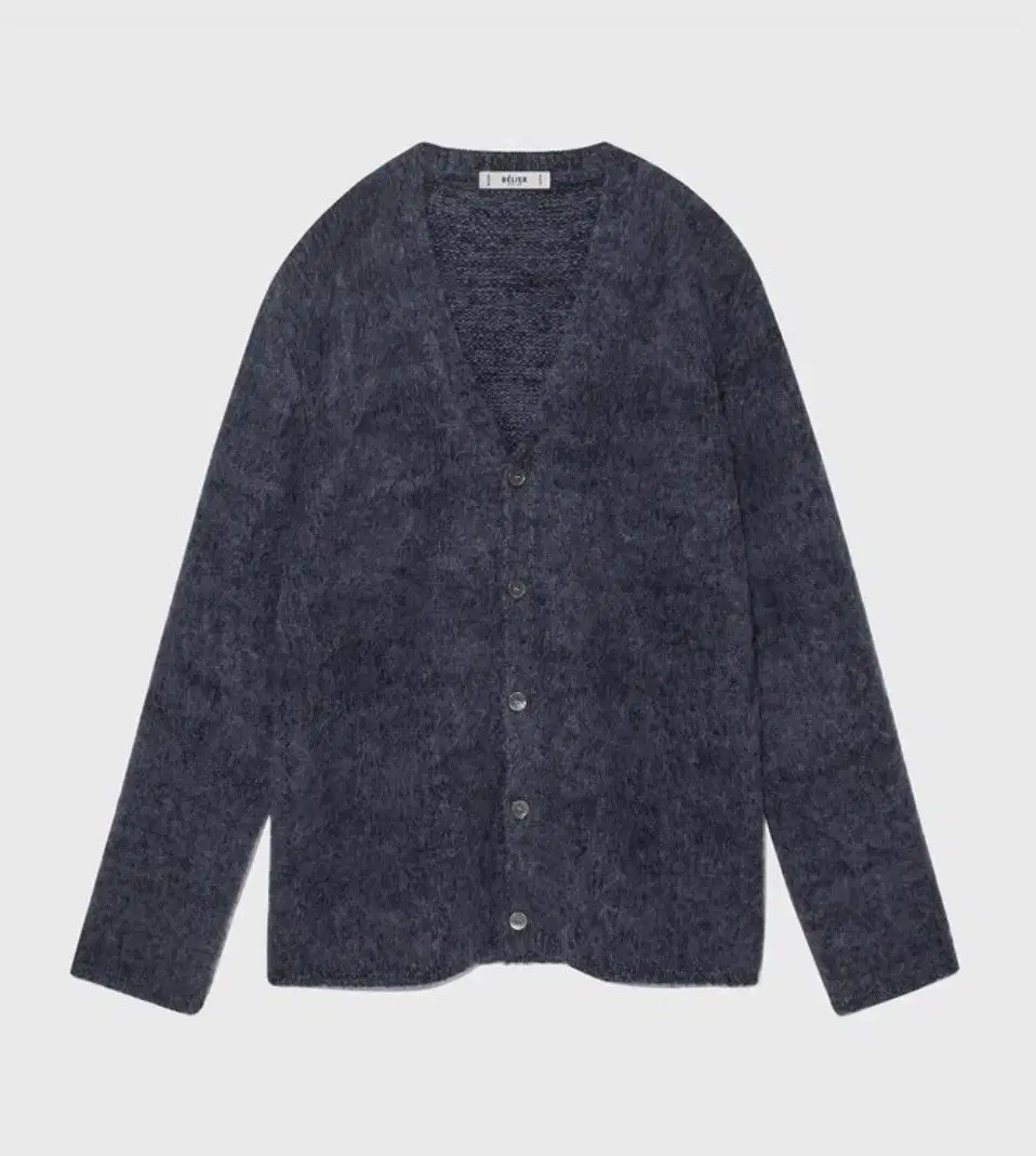 Brushed Tambourine Cardigan Navy at the Belly