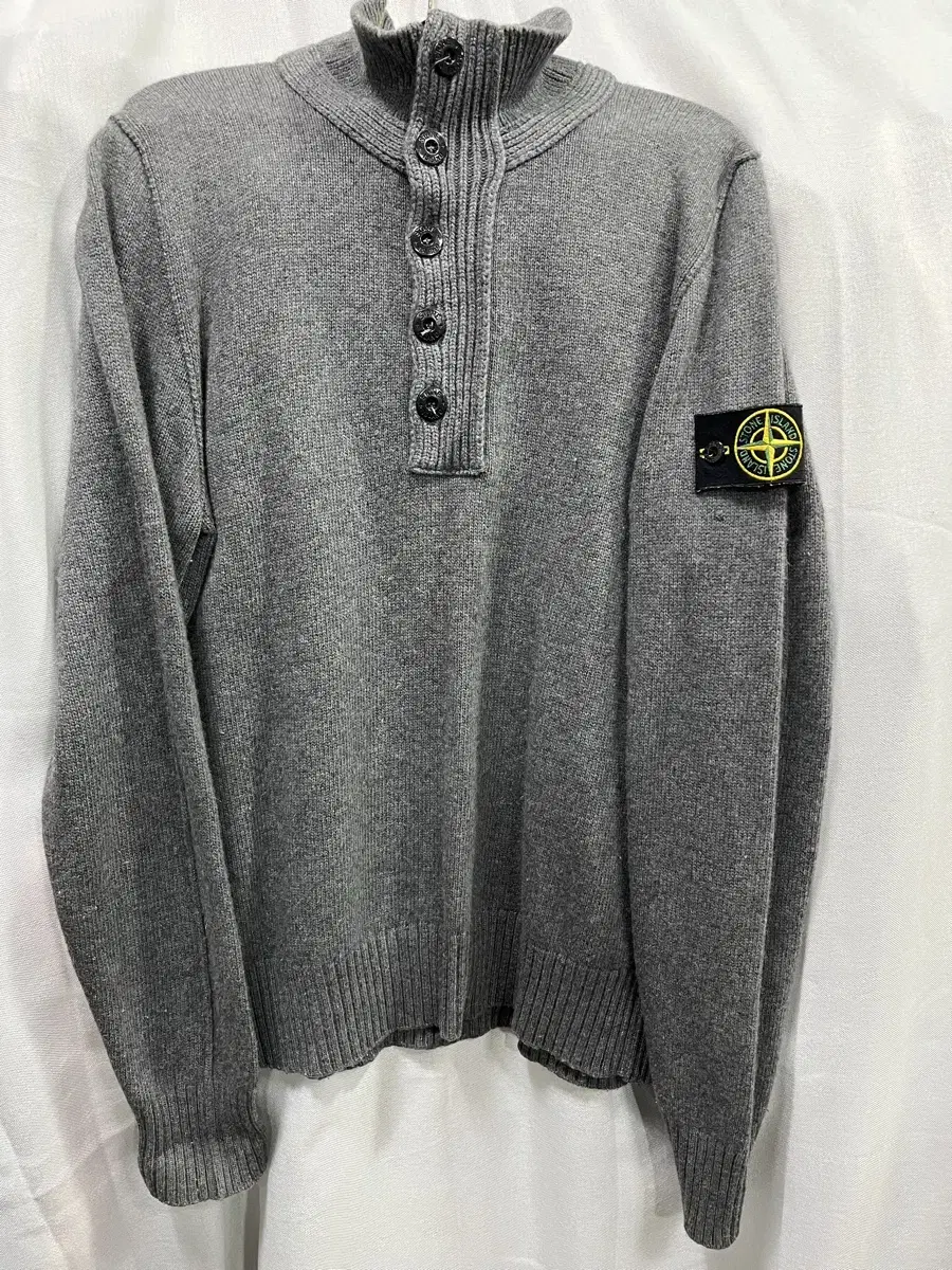 Stone Knit Half-Zip M