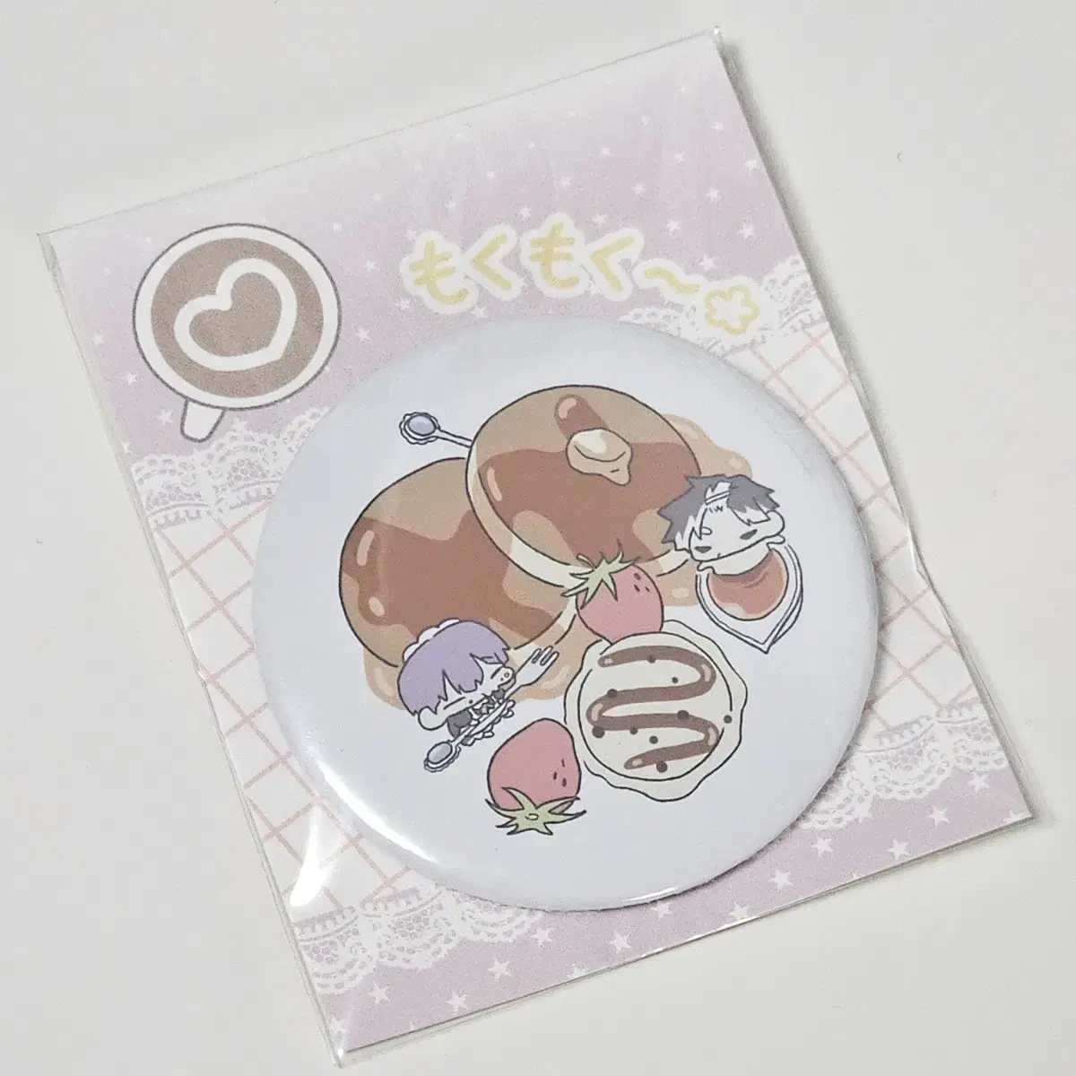 Mammy-nim Kaiju No. 8 Kaiju Narumi Hoshi Naruhoshi Pin Button Unofficial Goods