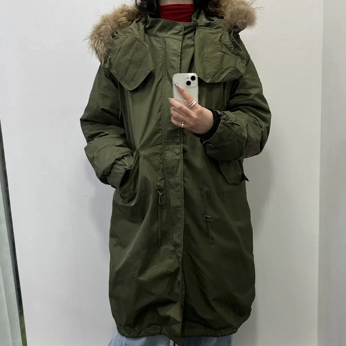 Kai Akman Field Coat Khaki