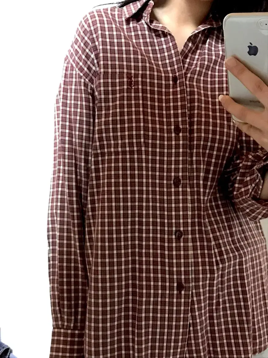 Battalion Chief Vintage Yves Saint Laurent Overfit Check Shirt