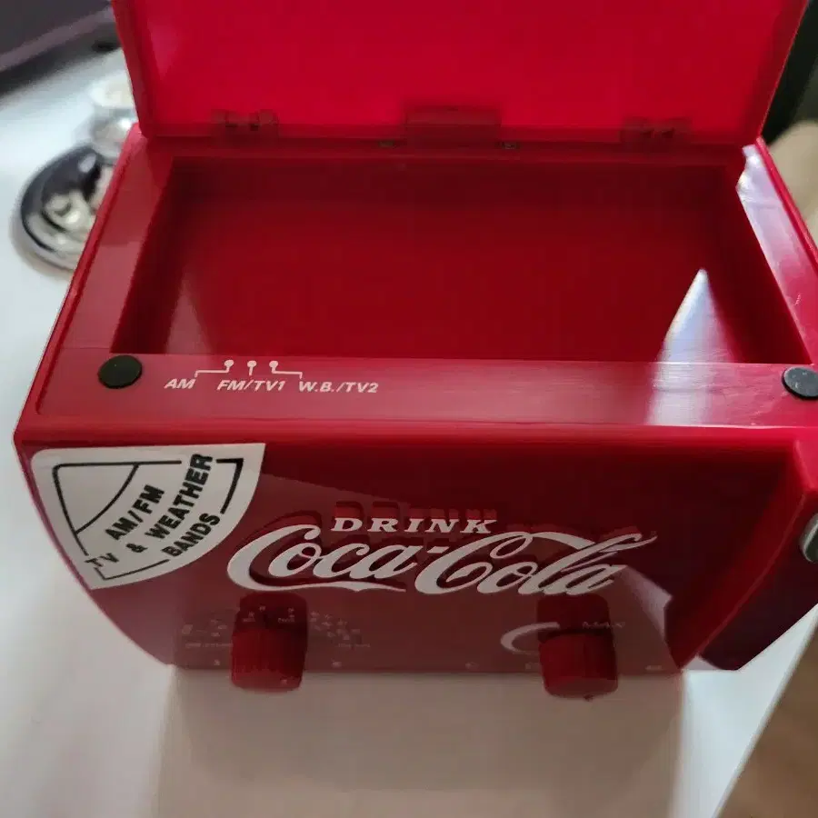 빈티지/앤틱 1991 COCA COLA Mini Cooler Radio