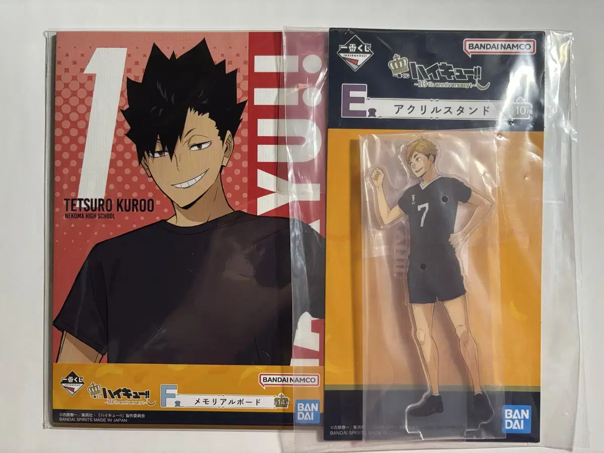 Haikyuu!!!) Ichibankuji F and E Awards