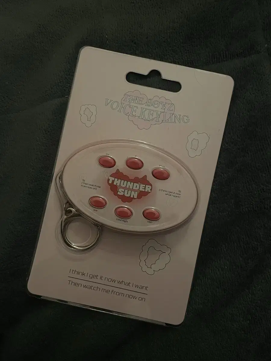 The Boyz sunwoo Voice Keyring Unsealed