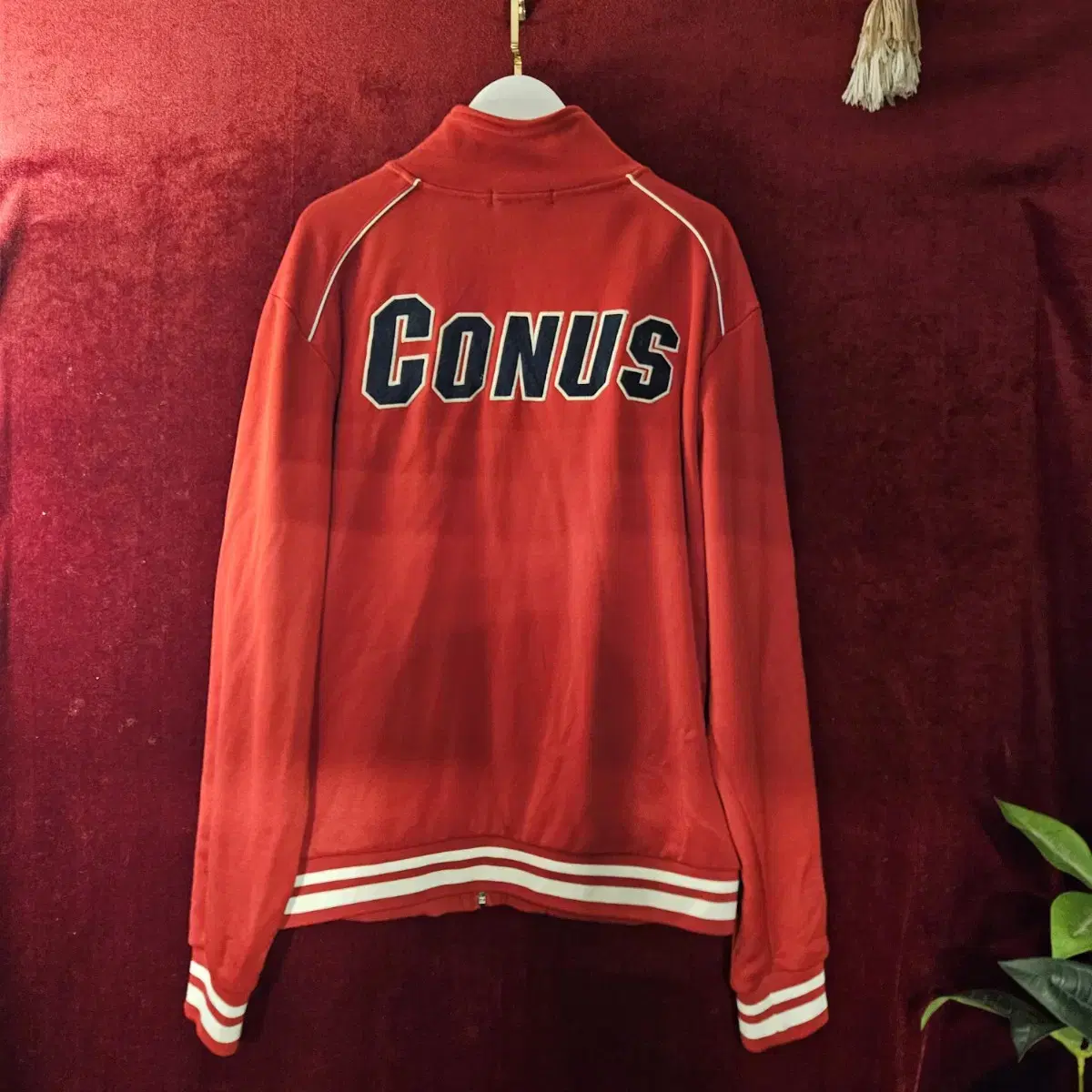 CASPI by CONUS Chest Patch Pack Logo Embroidered Varsity Jersey 100