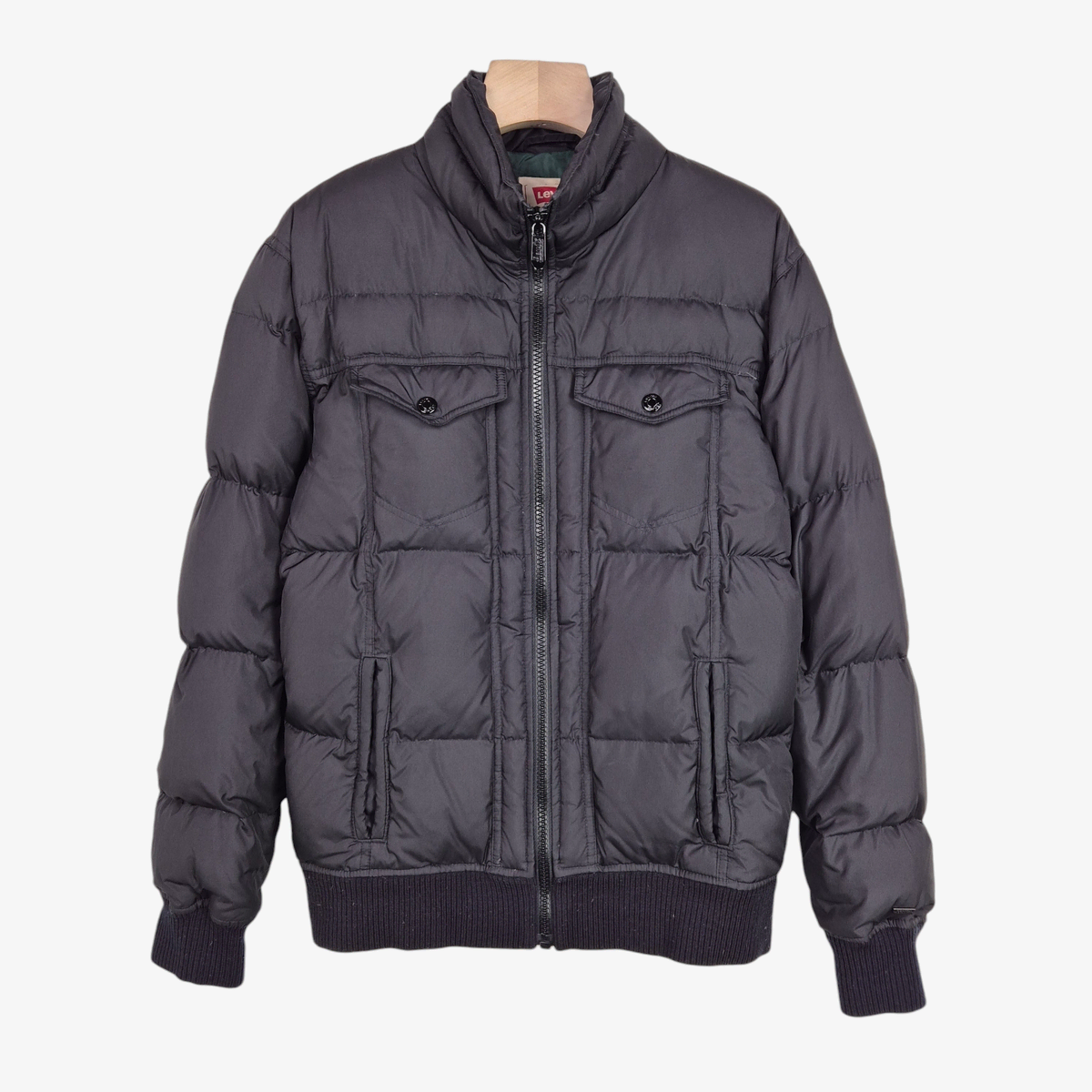 [95-100] Levi's black duck down puffer jacket