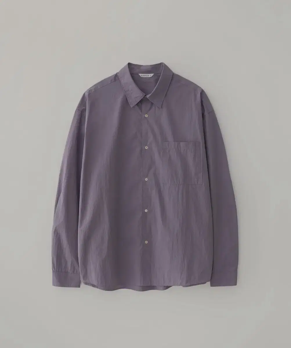 Blankroom Supima Baker Shirt 1 Gracie Purple