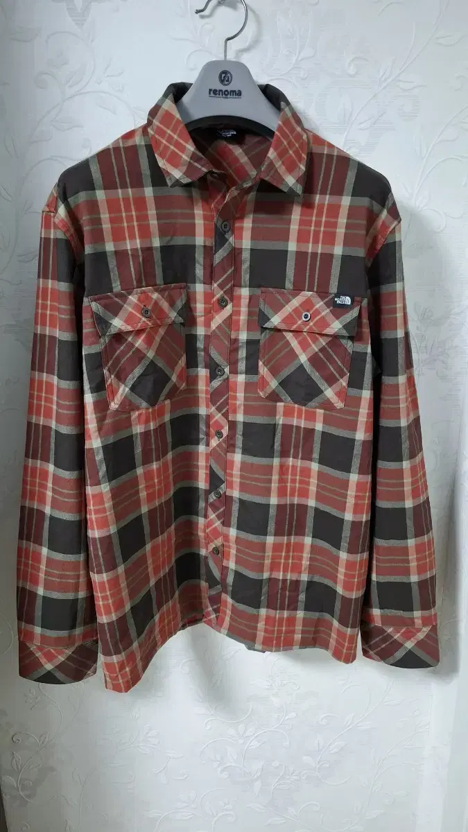 The North Face Check Long Sleeve Shirt Southern 105 New