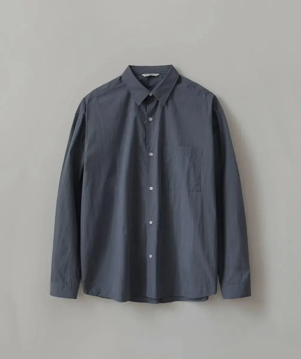 Blankroom Supima Baker Shirt 1 Bloo