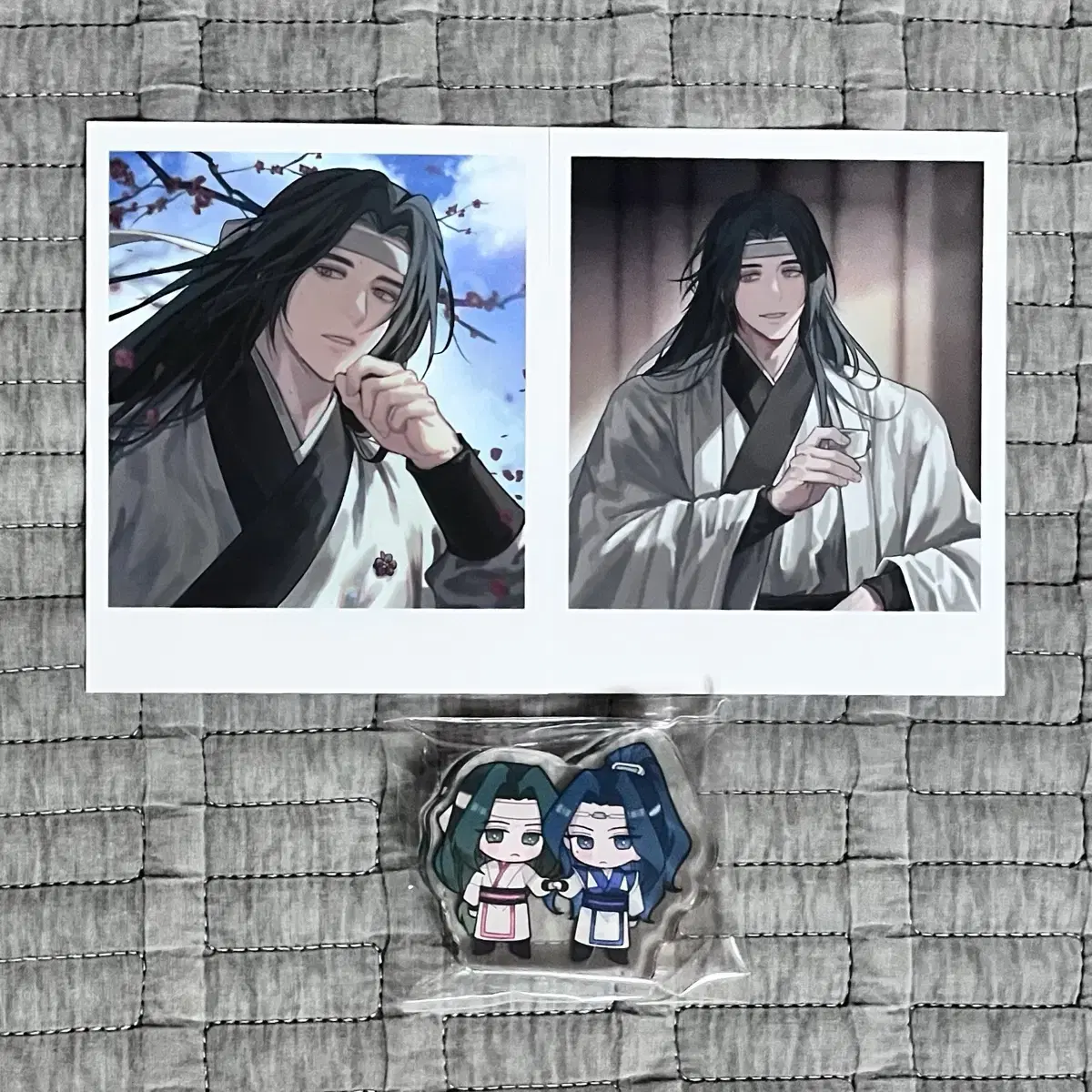 Return of the Blossoming Blade white cloth polaroid, Jin Family Corotto