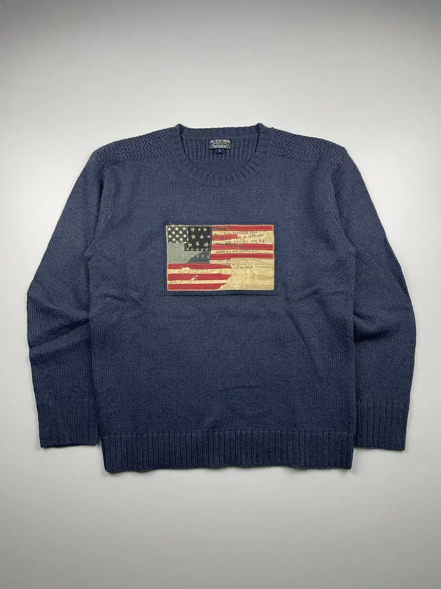 (105) Polo Jeans Company Star-Spangled Wool Sweater