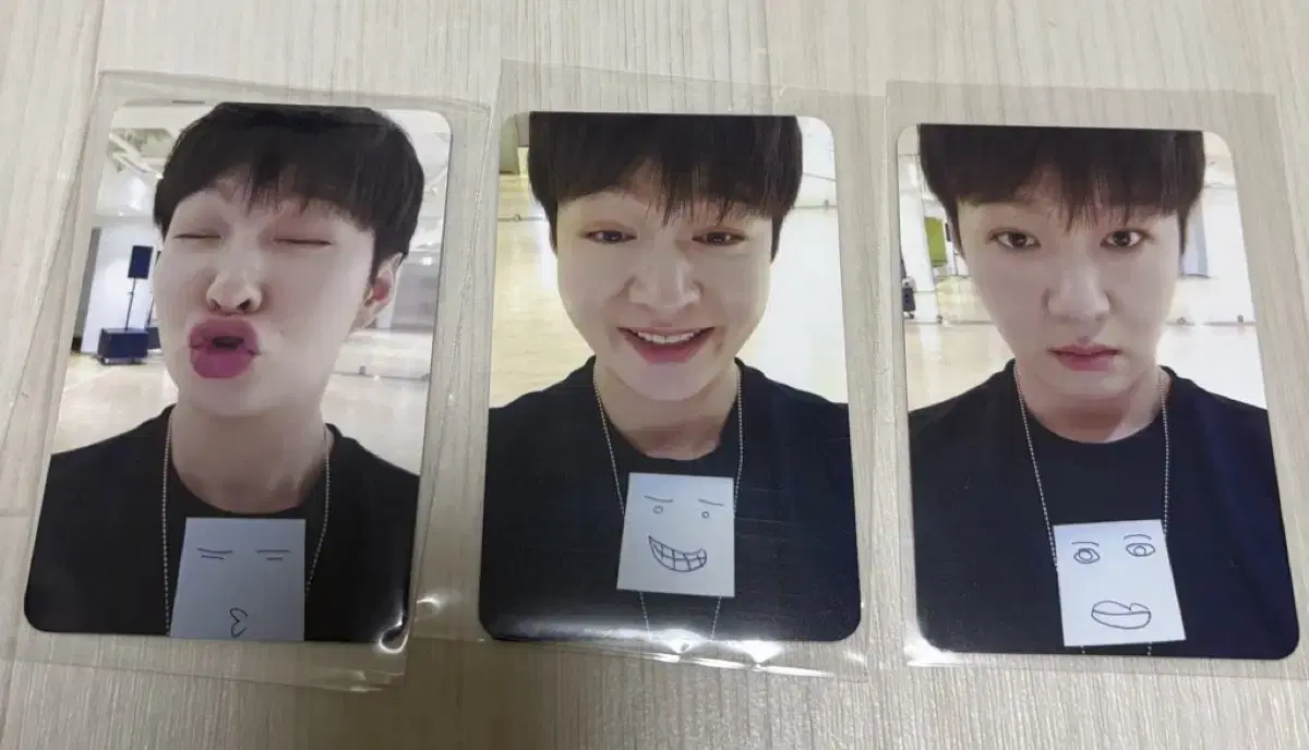 lee changsub makestar 1st offline unreleased photocard set