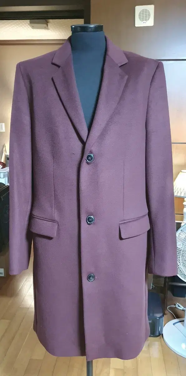 ZARA Chesterfield 3-button single long coat