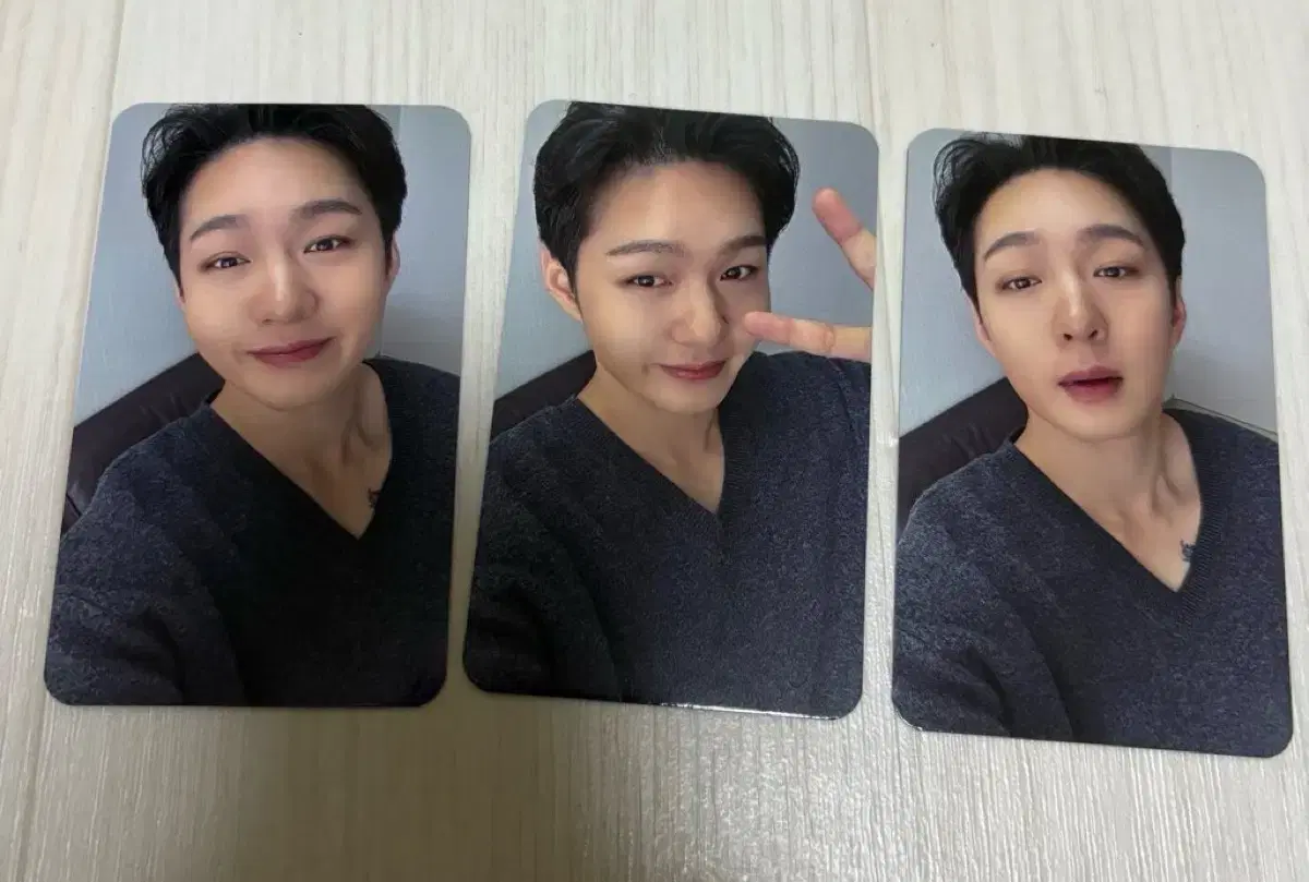 Lee Changsub Jay Jaymuse 2nd video call event unreleased photocard Set