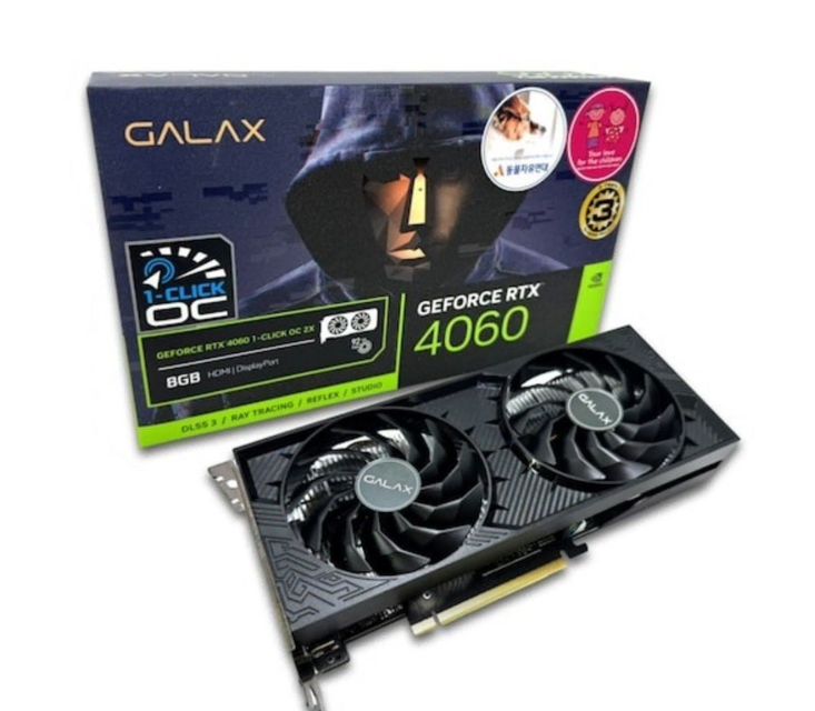 갤럭시 RTX 4060 그래픽카드 미개봉 새상품