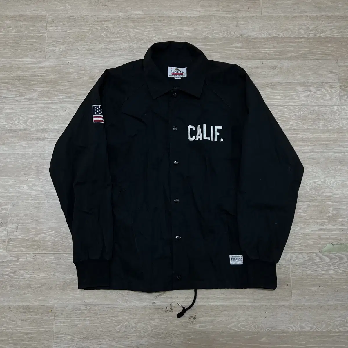 St. Pérez California Big Logo Cotton Coach Jacket L/100