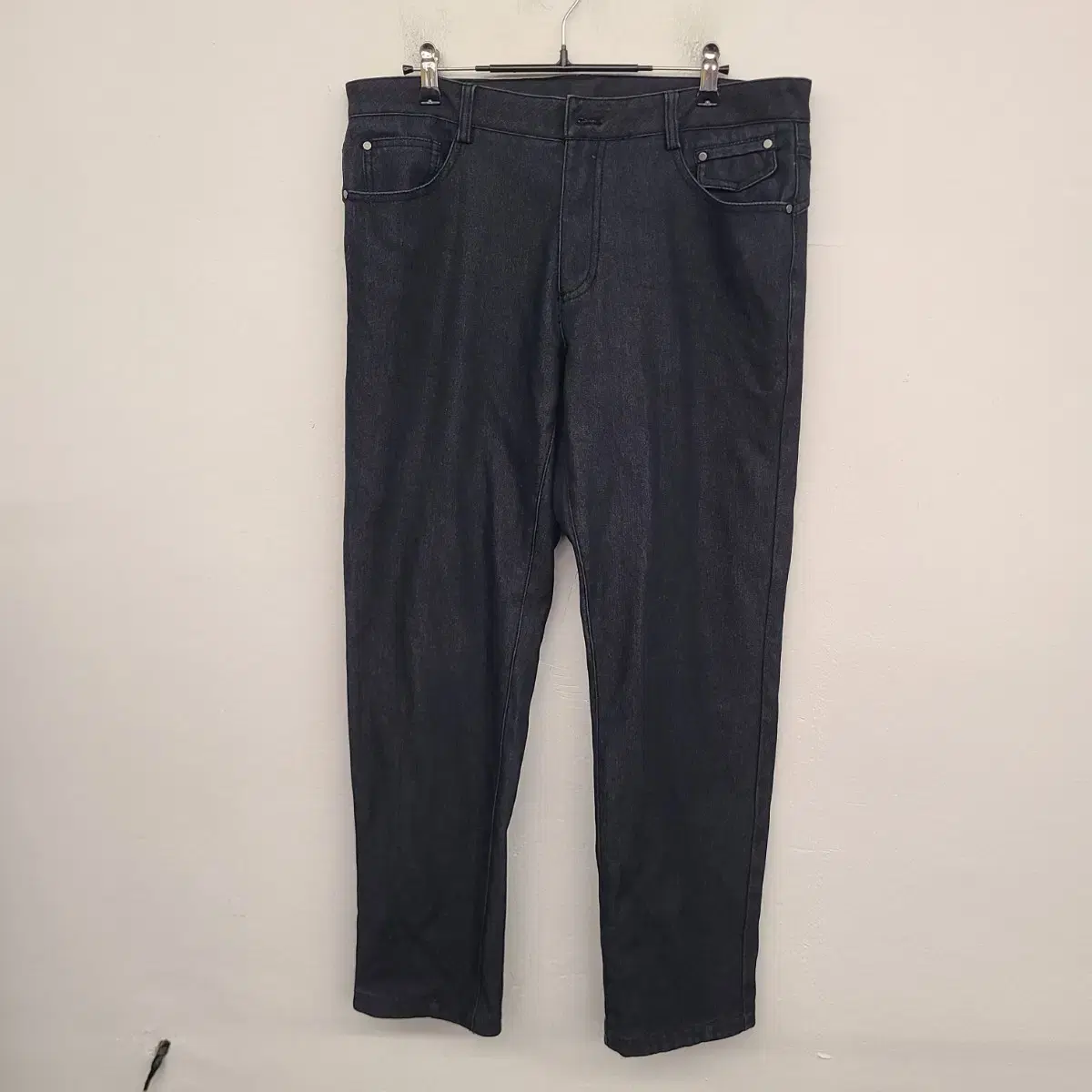 [34 INCH] Perrielis Brushed Spandex Denim Pants Jeans