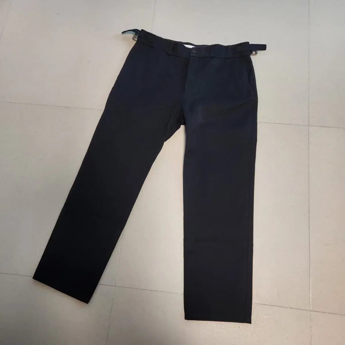 Burberry Belted chino pants Cotton trousers