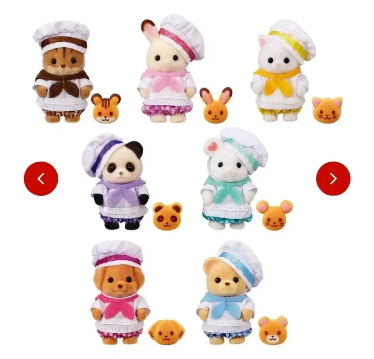 Individual) Sylvanian Baby Bakery Buncheol