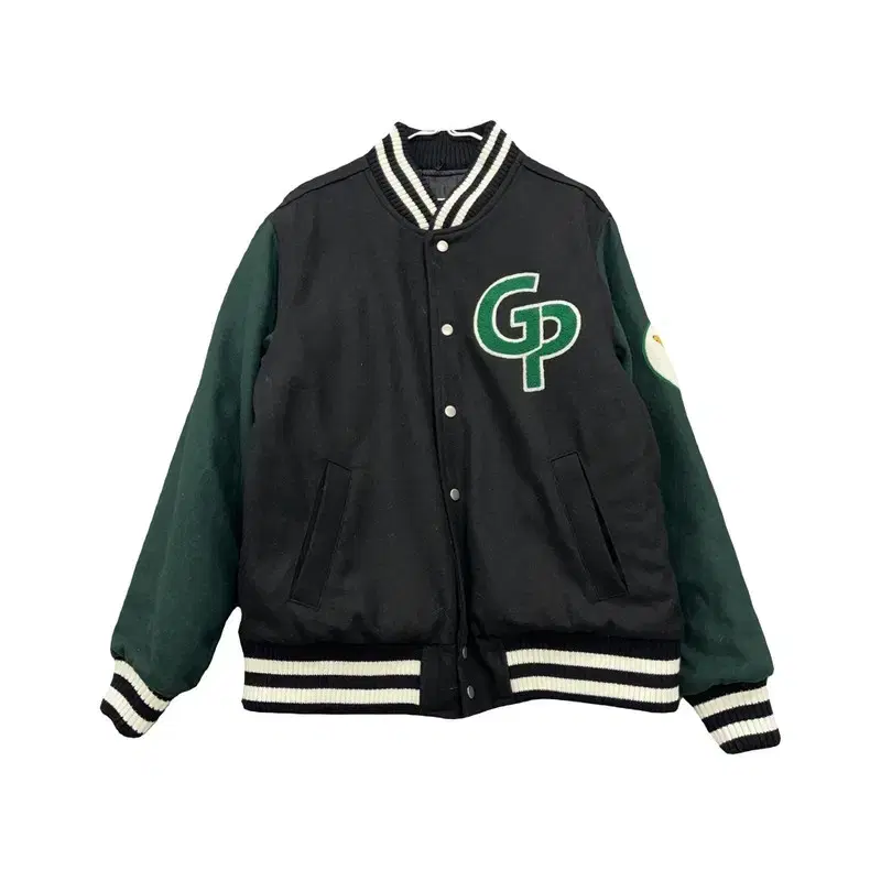 Wool Varsity Stadium Jacket Baseball Jamba 100 K06282 with bear patch