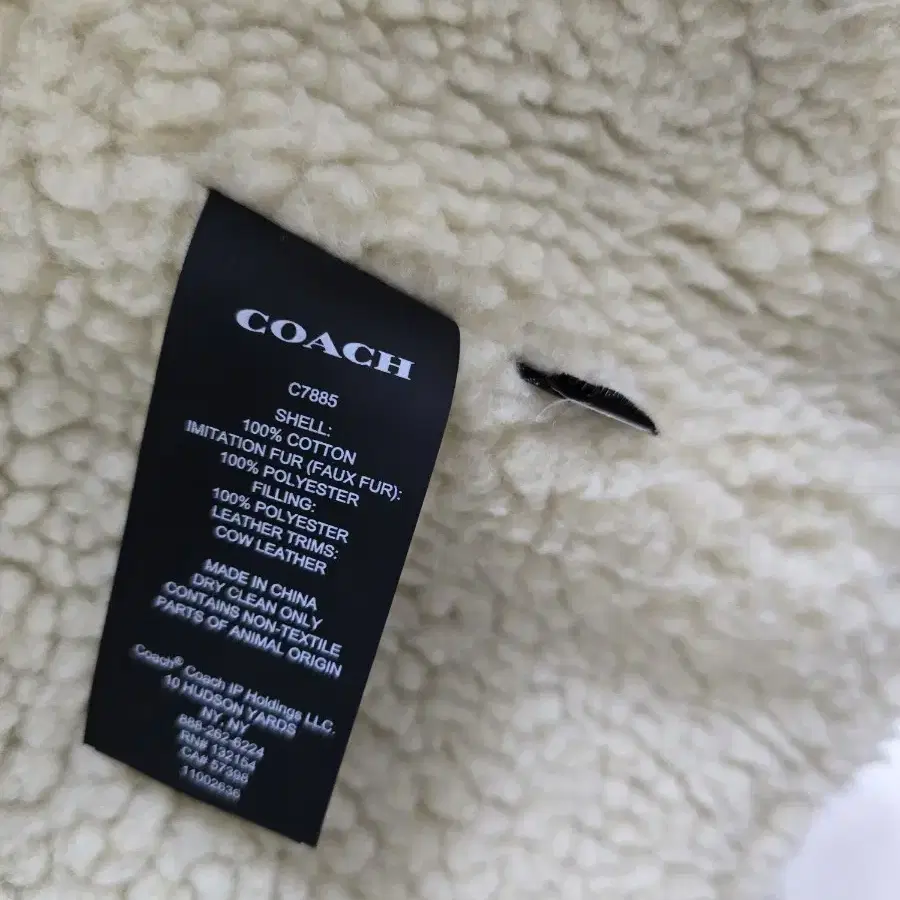 코치 무스탕  X 쇼트  콜라보  COACH  X  Schott 콜라보