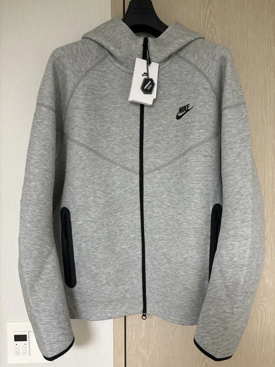 [XL] Nike Tech Fleece Windrunner Hoodie Zip-Up Grey