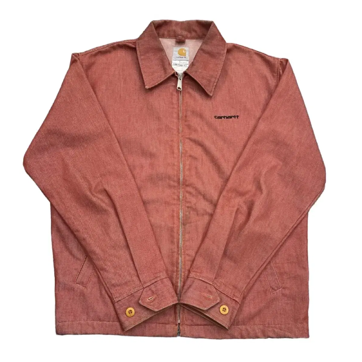 Calhart Red Denim Work Jacket