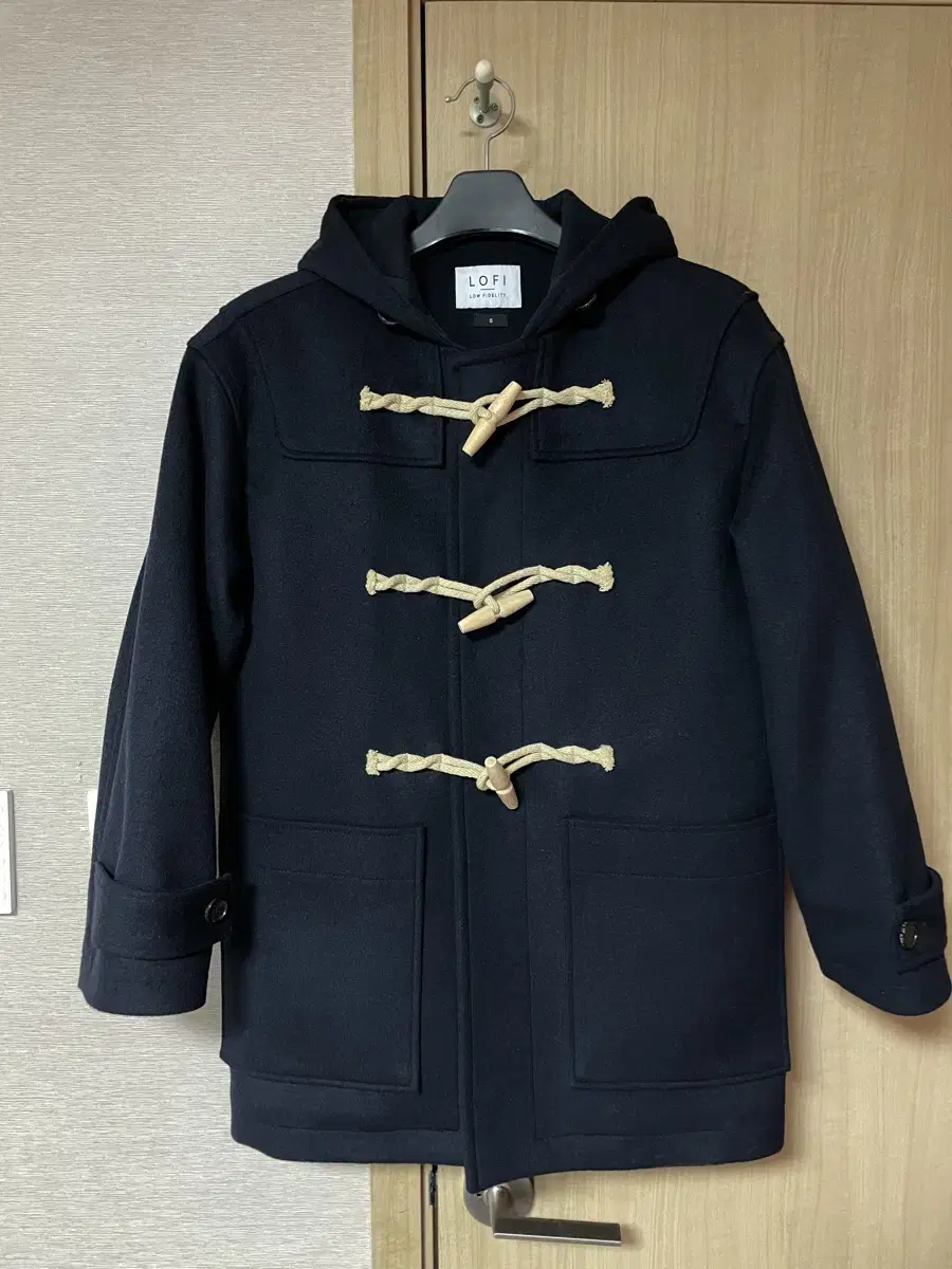 (one day only)lo-fi double coat navy 95