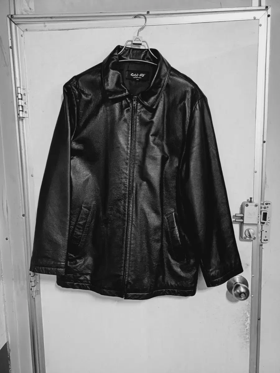 GoldEdMenLeatherPaddedJacket100size