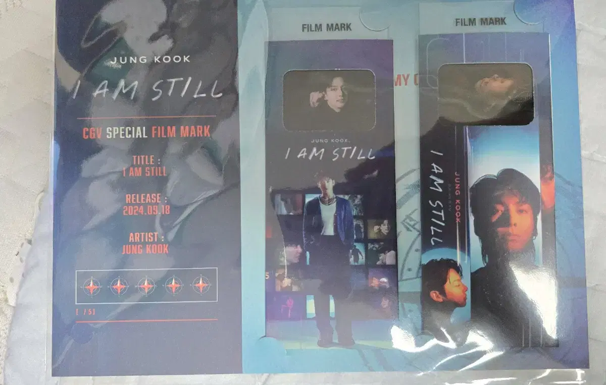 Unsealed BTS jungkook Acme Steel CGV Filmmark Pre-order Benefit