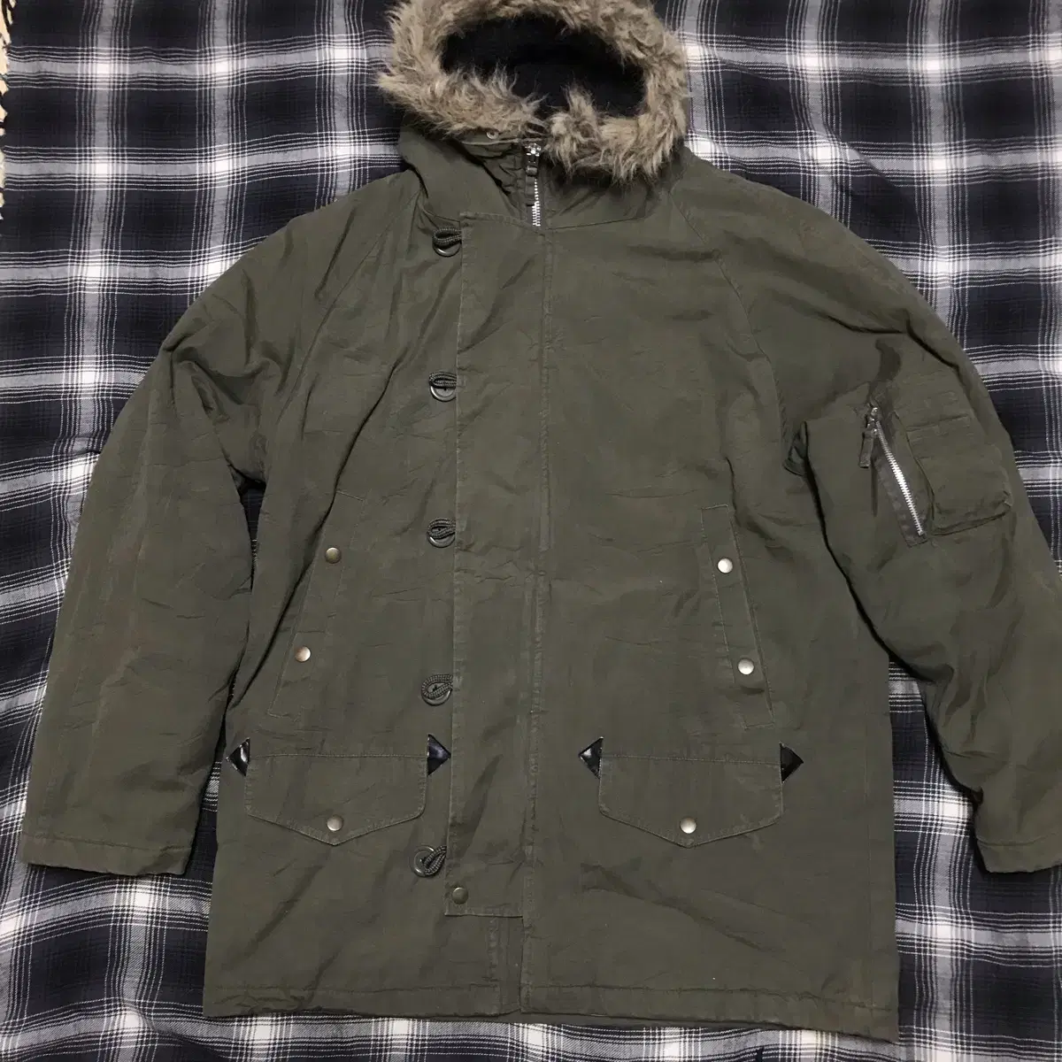 Japan Military Field Fishtail Parka N-3B Reproduction