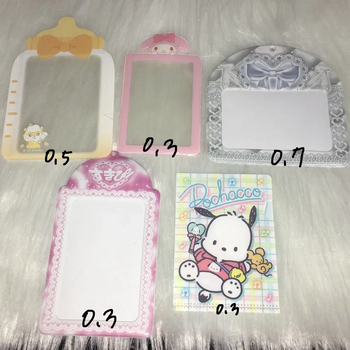 Photocard holder wts Mini l-holder Sanrio