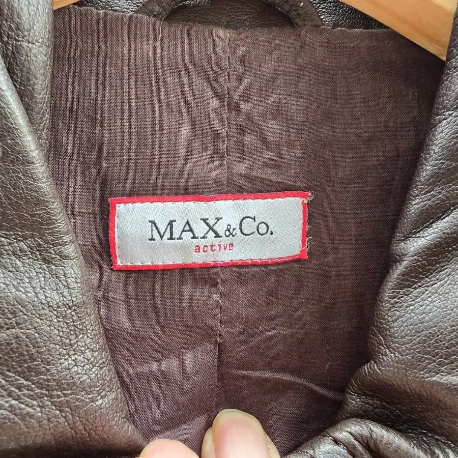 max & co 양가죽 자켓