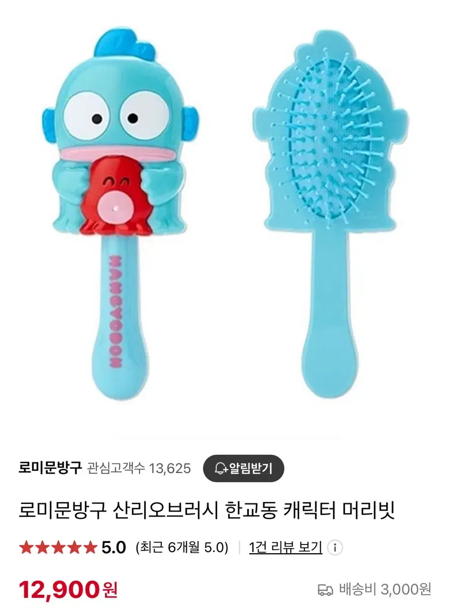 한교동 머리 빗