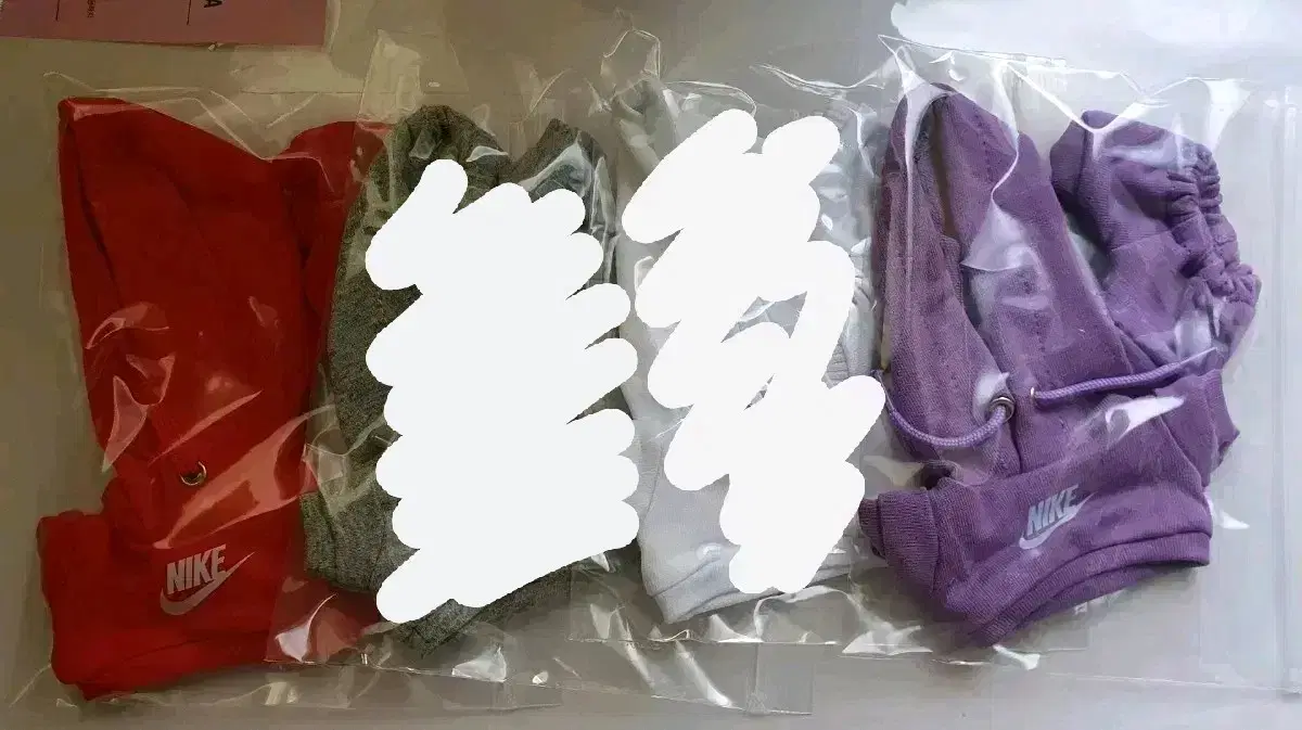 10cmDoll clothes Seo Tae Woong Nike hoodie purple etc.