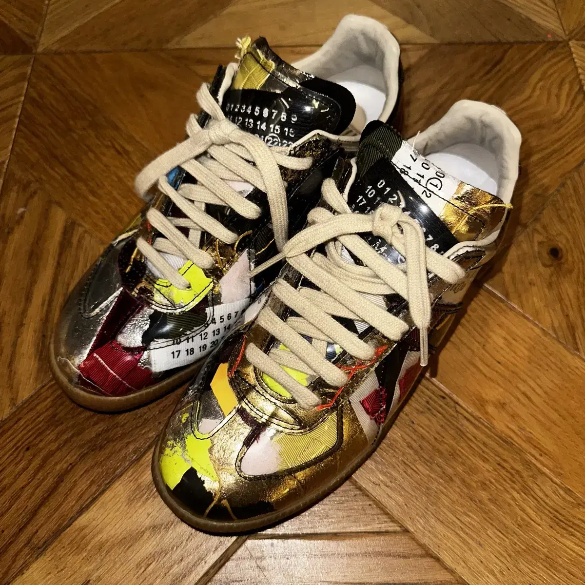 MaisonMargiela Replica PatchworkSneakers