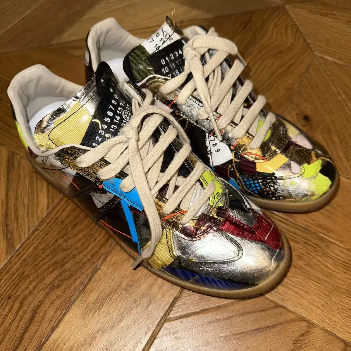 MaisonMargiela Replica PatchworkSneakers